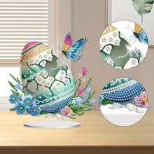 Load image into Gallery viewer, Acrylic Easter Egg Diamond Painting Tabletop Ornament Kit for Home Office Decor