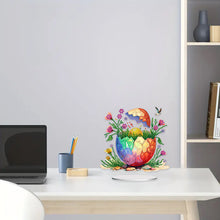 Load image into Gallery viewer, Acrylic Easter Egg Diamond Painting Tabletop Ornament Kit for Home Office Decor