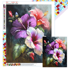 Load image into Gallery viewer, Diamond Painting - Full Square - Hibiscus (40*50CM)