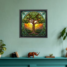 Load image into Gallery viewer, Diamond Painting - Full Square - life Tree (30*30CM)
