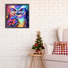 Load image into Gallery viewer, Diamond Painting - Full Round - Colorful owl (30*30CM)