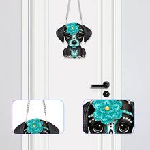 Load image into Gallery viewer, Acrylic Dog Single-Sided Diamond Painting Hanging Pendant for Home Wall Decor