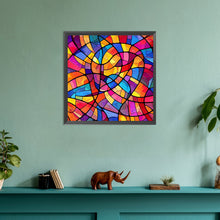 Load image into Gallery viewer, Diamond Painting - Full Round - abstract color blocks (30*30CM)