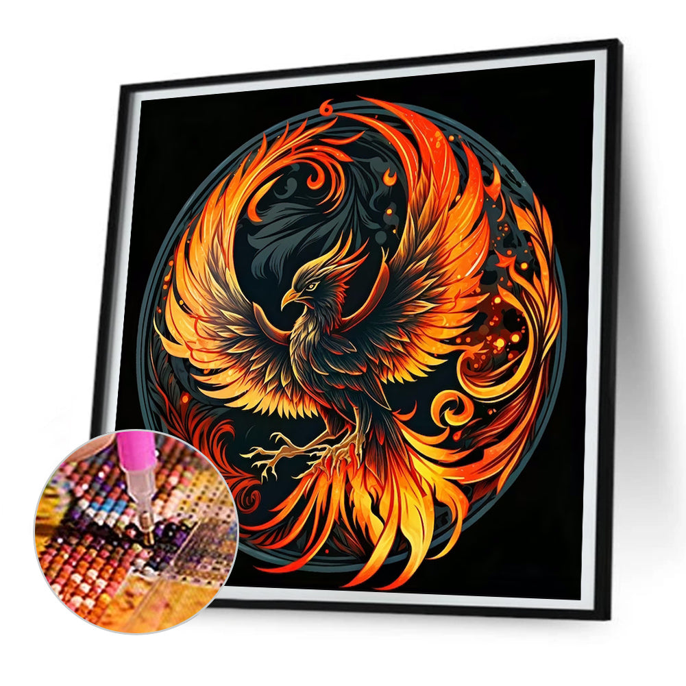 Diamond Painting - Full Round - Phoenix (30*30CM)