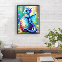 Load image into Gallery viewer, Diamond Painting - Full Round - Colorful dragon holding eggs (30*40CM)