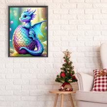 Load image into Gallery viewer, Diamond Painting - Full Round - Colorful dragon holding eggs (30*40CM)