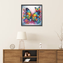Load image into Gallery viewer, Diamond Painting - Partial Special Shaped - Butterfly (30*30CM)