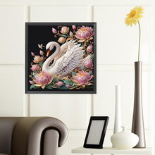 Load image into Gallery viewer, Diamond Painting - Full Round - lotus swan (40*40CM)