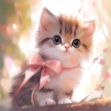 Load image into Gallery viewer, Diamond Painting - Full Round - cat (30*30CM)