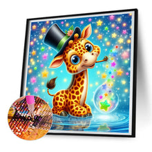 Load image into Gallery viewer, Diamond Painting - Full Round - magician giraffe (30*30CM)