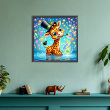 Load image into Gallery viewer, Diamond Painting - Full Round - magician giraffe (30*30CM)