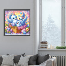 Load image into Gallery viewer, Diamond Painting - Full Round - blue bird (30*30CM)