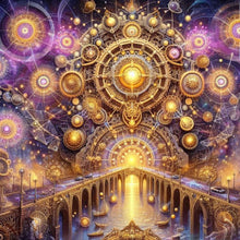 Load image into Gallery viewer, Diamond Painting - Full Round - kaleidoscope of time and space (40*40CM)