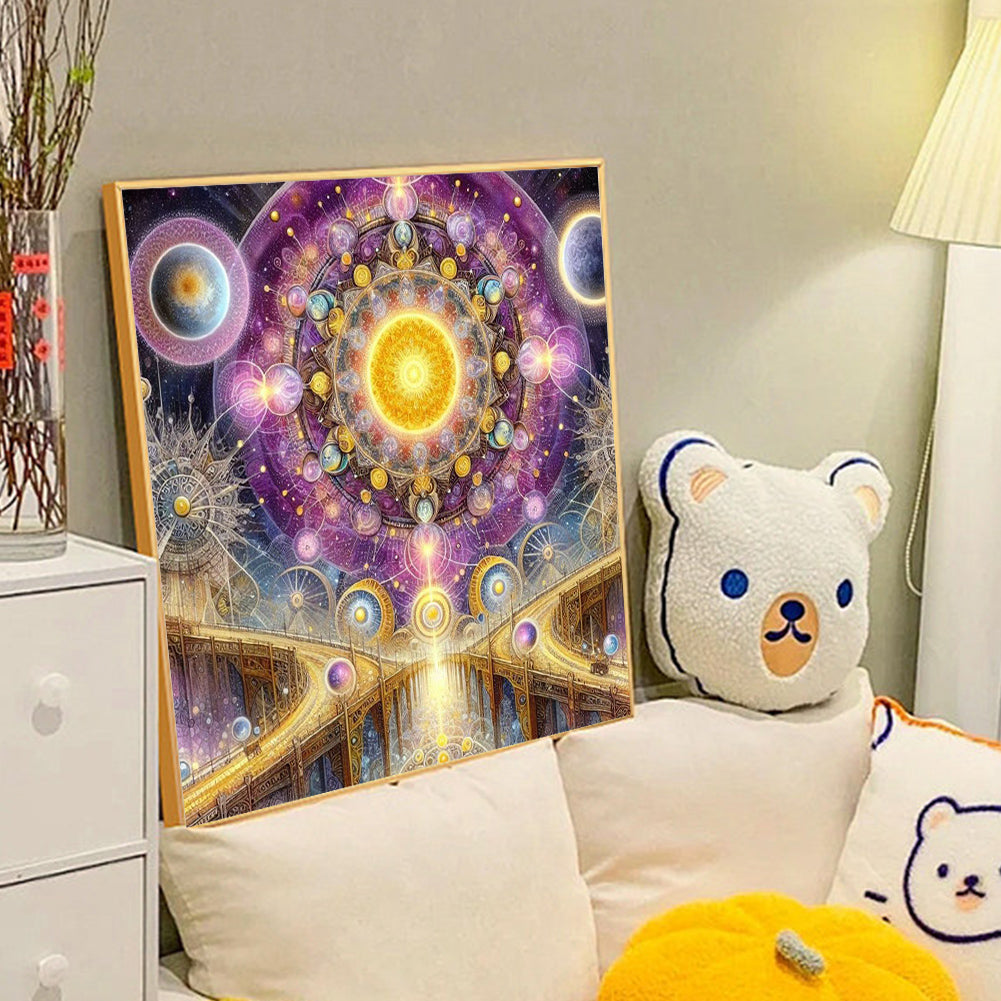 Diamond Painting - Full Round - end of city (40*40CM)