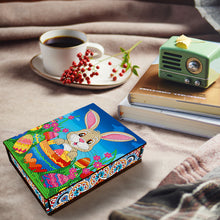 Load image into Gallery viewer, Wooden Rabbit Easter Eggs DIY Special Shaped Diamond Painting Jewelry Organiser