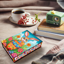 Load image into Gallery viewer, Wooden Rabbit Easter Eggs DIY Special Shaped Diamond Painting Jewelry Organiser