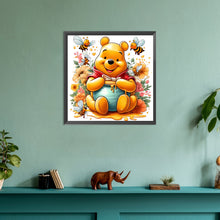 Load image into Gallery viewer, Diamond Painting - Full Round - bear honey jar (30*30CM)
