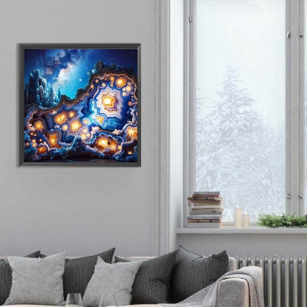 Diamond Painting - Full Round - cosmic galaxy cave (30*30CM)