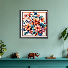 Load image into Gallery viewer, Diamond Painting - Full Round - frame flowers (30*30CM)