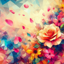 Load image into Gallery viewer, Diamond Painting - Full Round - 3D rose (30*30CM)