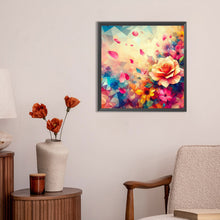 Load image into Gallery viewer, Diamond Painting - Full Round - 3D rose (30*30CM)