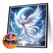 Load image into Gallery viewer, Diamond Painting - Full Round - Phoenix under the moon (40*40CM)