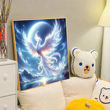 Load image into Gallery viewer, Diamond Painting - Full Round - Phoenix under the moon (40*40CM)