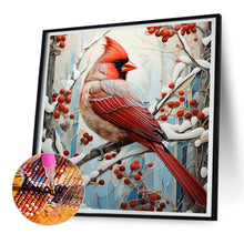 Load image into Gallery viewer, Diamond Painting - Full Round - cardinal (30*30CM)
