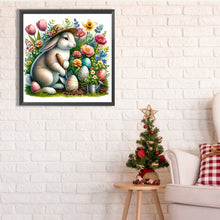 Load image into Gallery viewer, Diamond Painting - Full Square - easter bunny (30*30CM)