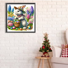 Load image into Gallery viewer, Diamond Painting - Full Square - easter bunny (30*30CM)