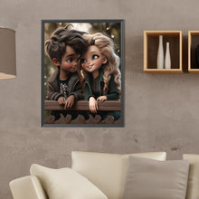 Load image into Gallery viewer, Diamond Painting - Full Round - sweet couple (30*40CM)