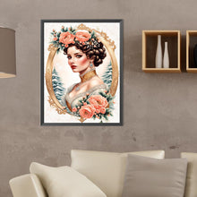 Load image into Gallery viewer, Diamond Painting - Full Round - noble lady (30*40CM)