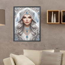 Load image into Gallery viewer, Diamond Painting - Full Round - noble lady (30*40CM)
