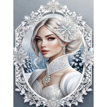 Load image into Gallery viewer, Diamond Painting - Full Round - noble lady (30*40CM)