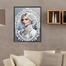Load image into Gallery viewer, Diamond Painting - Full Round - noble lady (30*40CM)