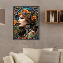 Load image into Gallery viewer, Diamond Painting - Full Round - noble lady (30*40CM)