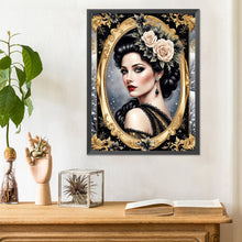 Load image into Gallery viewer, Diamond Painting - Full Round - noble lady (30*40CM)