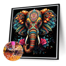 Load image into Gallery viewer, Diamond Painting - Full Round - color elephant (40*40CM)