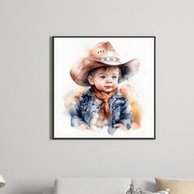 Load image into Gallery viewer, Diamond Painting - Full Round - western cowboy doll (30*30CM)