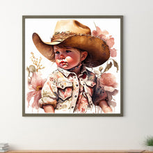 Load image into Gallery viewer, Diamond Painting - Full Round - western cowboy doll (30*30CM)