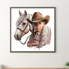 Load image into Gallery viewer, Diamond Painting - Full Round - western cowboy doll (30*30CM)
