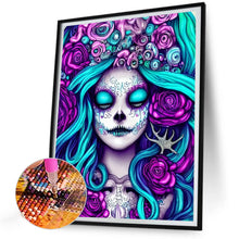 Load image into Gallery viewer, Diamond Painting - Full Round - undead lady (30*40CM)