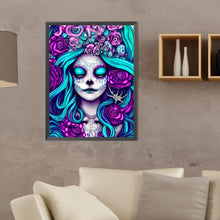Load image into Gallery viewer, Diamond Painting - Full Round - undead lady (30*40CM)