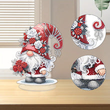 Load image into Gallery viewer, Acrylic Gnome Single-Sided Diamond Art Kit Home Door Decor (Bouquet of Roses)