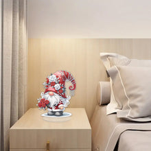 Load image into Gallery viewer, Acrylic Gnome Single-Sided Diamond Art Kit Home Door Decor (Bouquet of Roses)