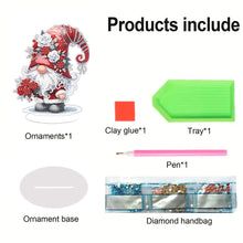 Load image into Gallery viewer, Acrylic Gnome Single-Sided Diamond Art Kit Home Door Decor (Bouquet of Roses)