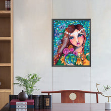 Load image into Gallery viewer, Diamond Painting - Full Round - girl (40*50CM)