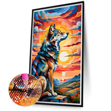 Load image into Gallery viewer, Diamond Painting - Full Round - Wolf (40*70CM)
