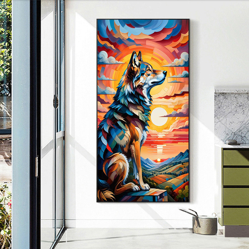 Diamond Painting - Full Round - Wolf (40*70CM)