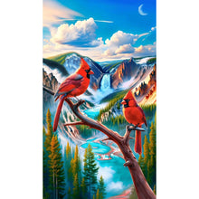 Load image into Gallery viewer, Diamond Painting - Full Round - cardinal (40*70CM)